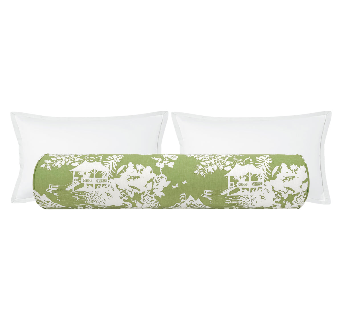 THE BOLSTER :: CHINOIS TOILE // LEAF