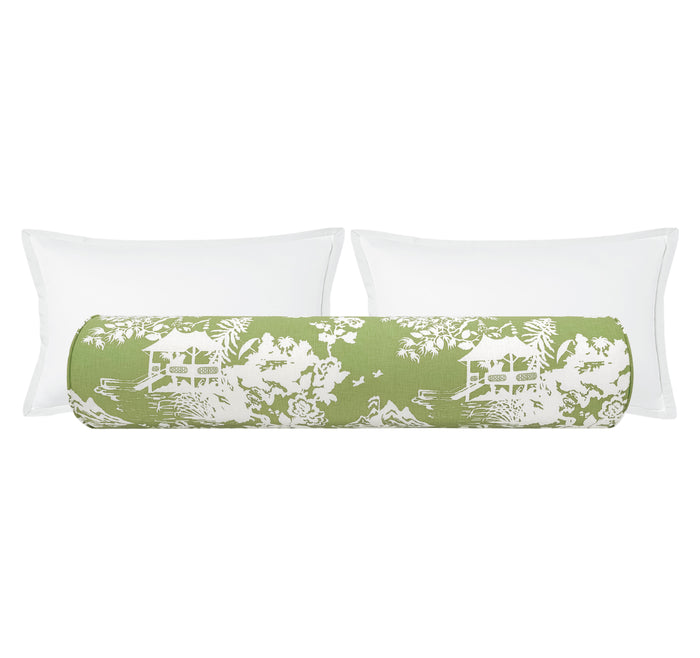 THE BOLSTER :: CHINOIS TOILE // LEAF