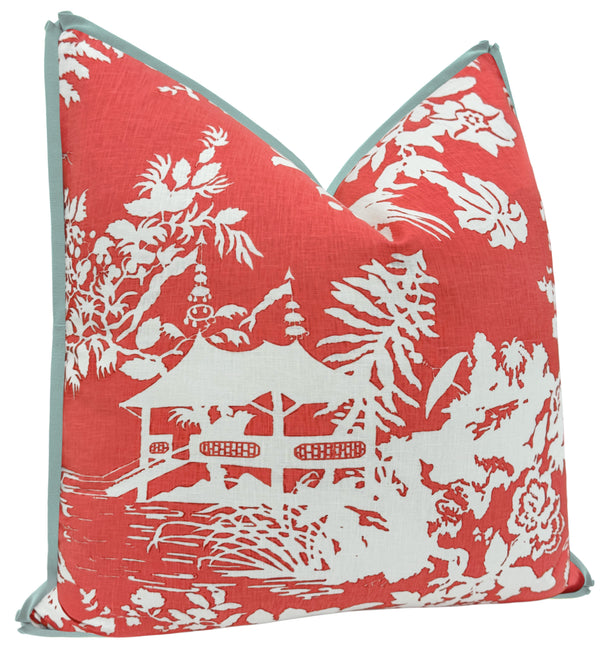CHINOIS TOILE // RHUBARB | LDC