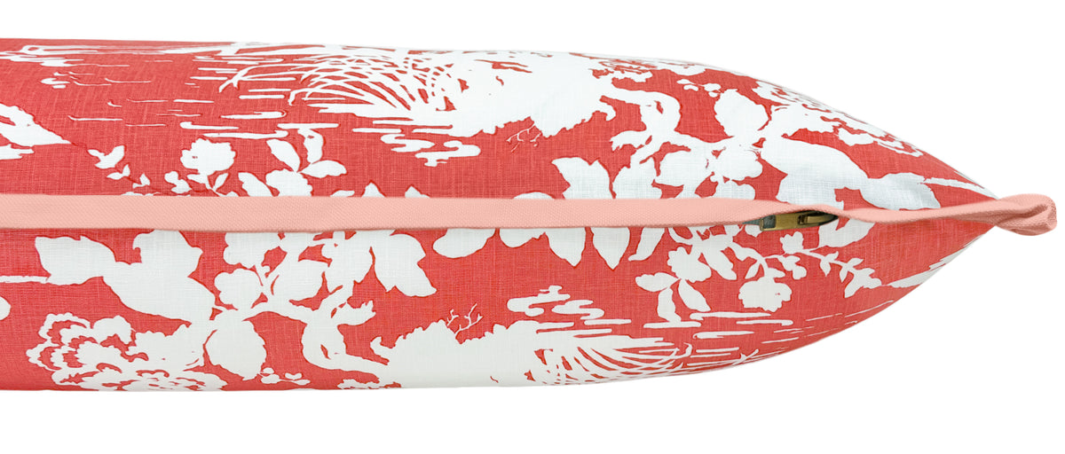 THE XL LUMBAR :: CHINOIS TOILE // RHUBARB | LDC