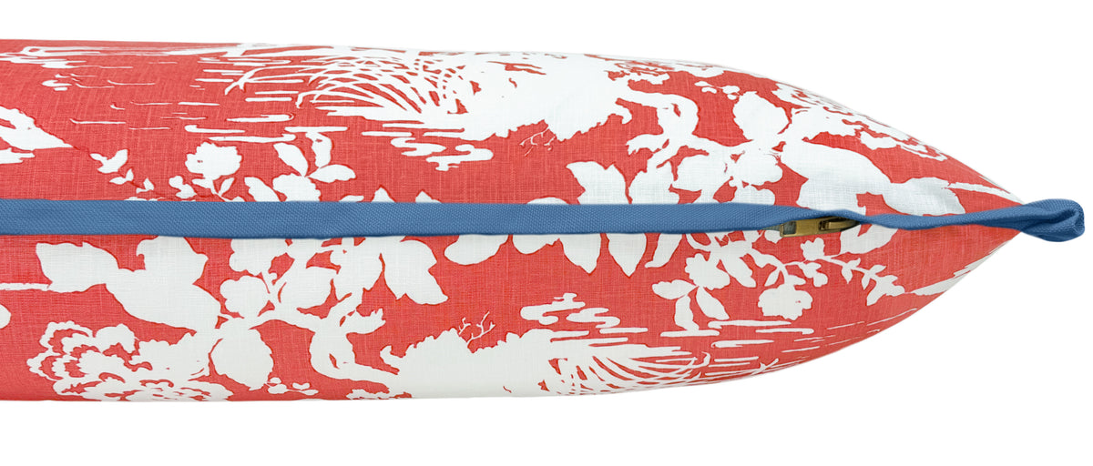 THE XL LUMBAR :: CHINOIS TOILE // RHUBARB | LDC