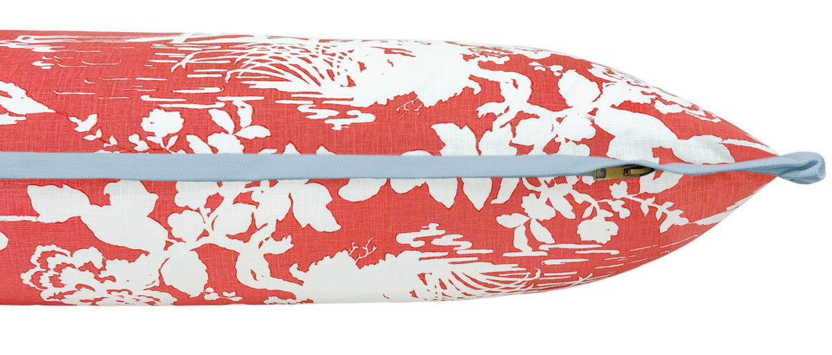 THE XL LUMBAR :: CHINOIS TOILE // RHUBARB | LDC