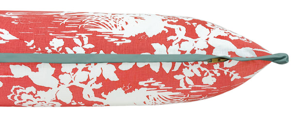 THE XL LUMBAR :: CHINOIS TOILE // RHUBARB | LDC
