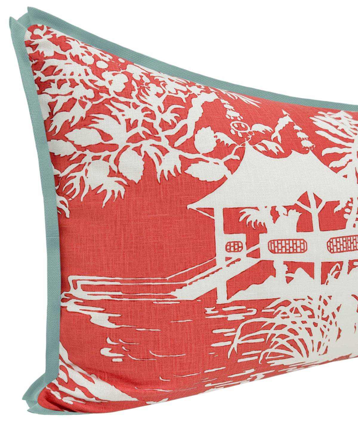 THE XL LUMBAR :: CHINOIS TOILE // RHUBARB | LDC
