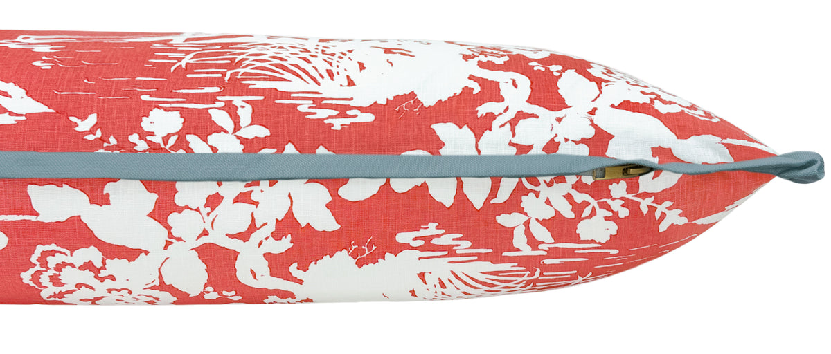 THE XL LUMBAR :: CHINOIS TOILE // RHUBARB | LDC