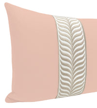 THE XL LUMBAR :: CLASSIC LINEN // BLUSH + TRELLIS TRIM // NATURAL