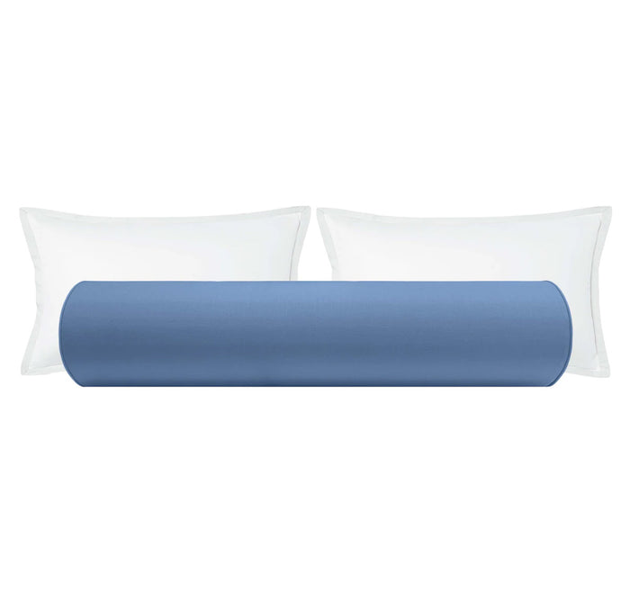 THE BOLSTER :: CLASSIC LINEN // CALYPSO BLUE