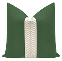 CLASSIC LINEN // BASIL + TRELLIS TRIM // NATURAL