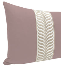 THE XL LUMBAR :: CLASSIC LINEN // SMOKEY LAVENDER + TRELLIS TRIM // NATURAL