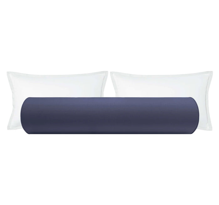 THE BOLSTER :: CLASSIC LINEN // NAVY BLUE