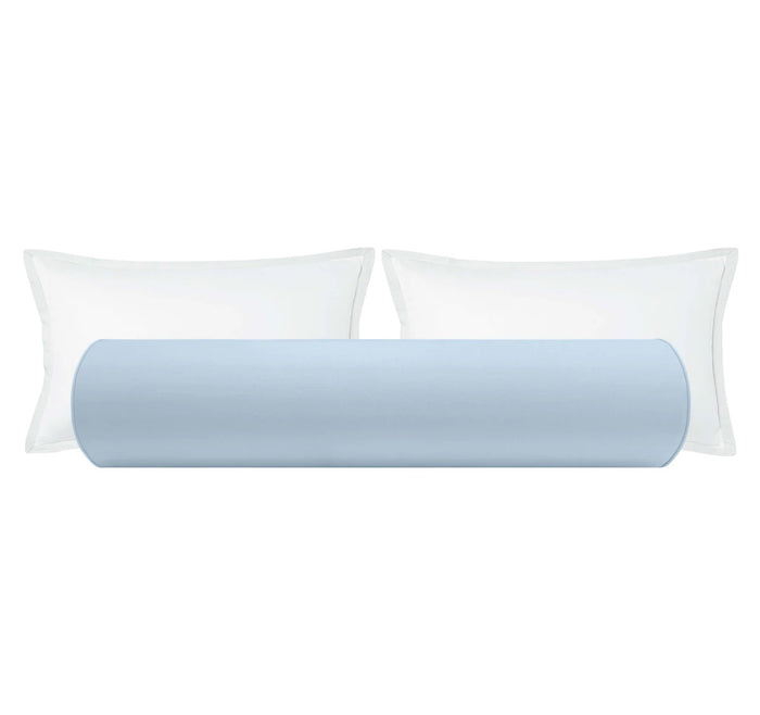 THE BOLSTER :: CLASSIC LINEN // POWDER BLUE