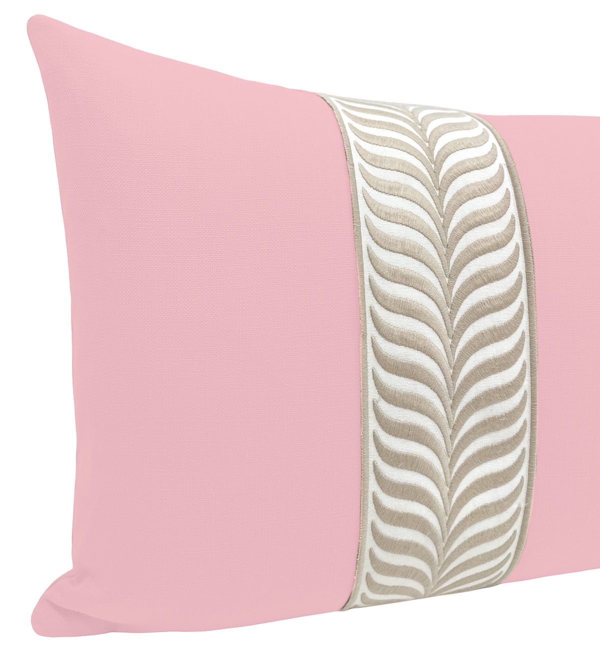 THE XL LUMBAR :: CLASSIC LINEN // BLOSSOM + TRELLIS TRIM // NATURAL
