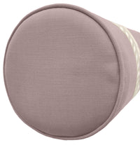 THE BOLSTER :: CLASSIC LINEN // SMOKEY LAVENDER + TRELLIS TRIM // NATURAL