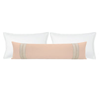 THE XL LUMBAR :: CLASSIC LINEN // CAMEO + TRELLIS TRIM // NATURAL