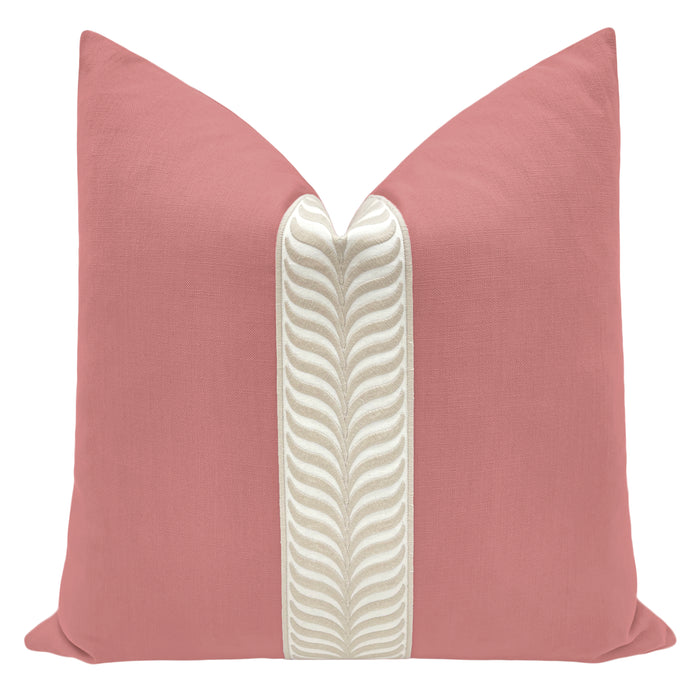 CLASSIC LINEN // CARNATION + TRELLIS TRIM // NATURAL