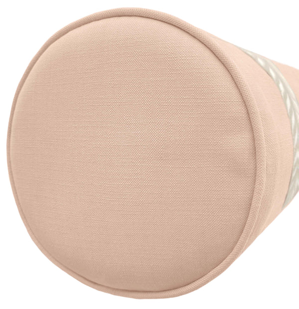 THE BOLSTER :: CLASSIC LINEN // CAMEO + TRELLIS TRIM // NATURAL