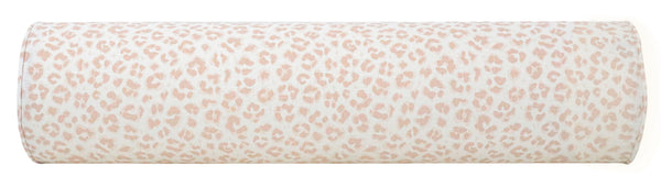 FINAL SALE : THE BOLSTER :: 9" X 24" COUGAR LINEN PRINT // BLUSH