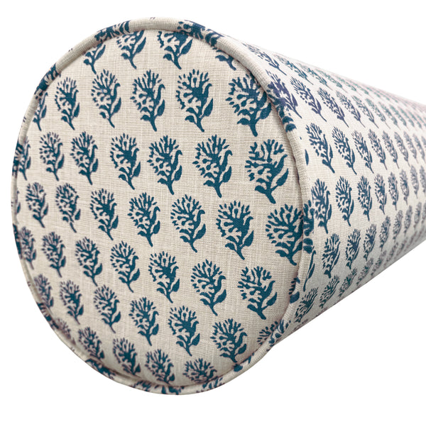 THE BOLSTER :: DANDY BLOCK PRINT // INDIGO