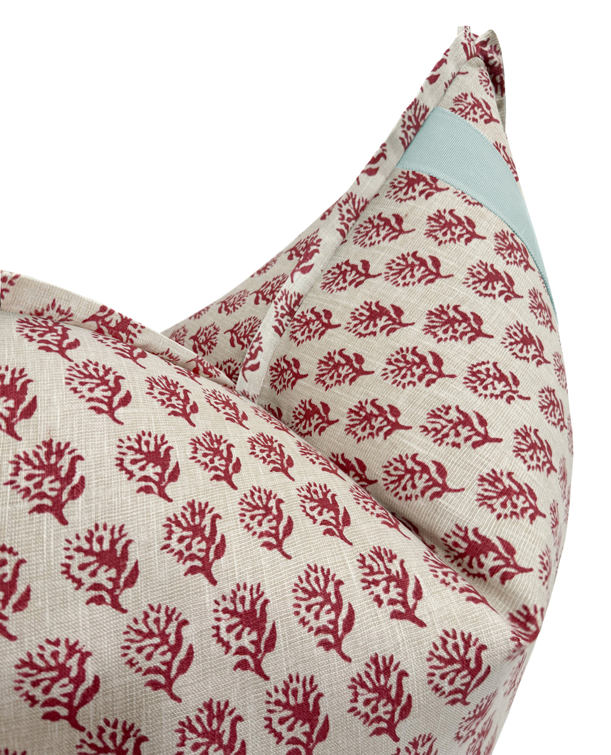 DANDY BLOCK PRINT // BERRY + TAPE TRIM