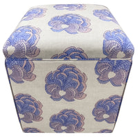 THE SKIRTED OTTOMAN :: ESMERALDA | TULU TEXTILES