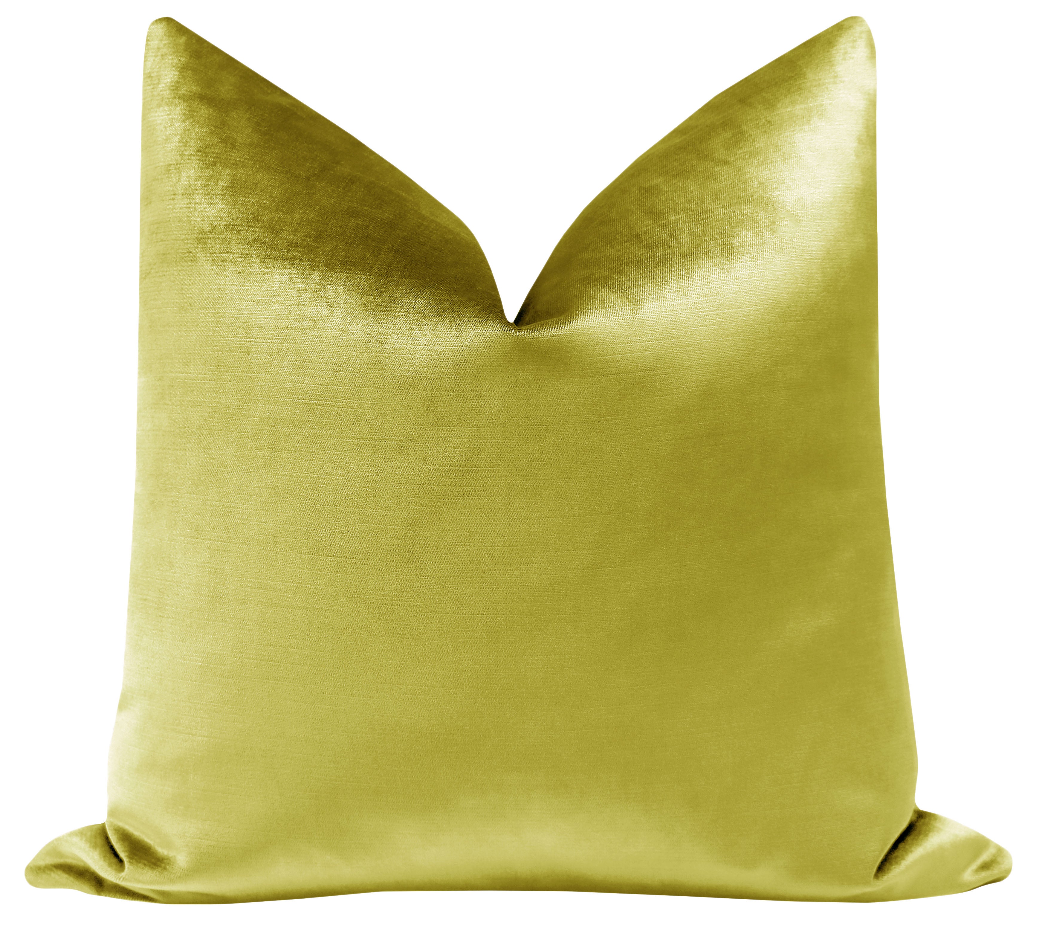 Chartreuse pillow cover sale