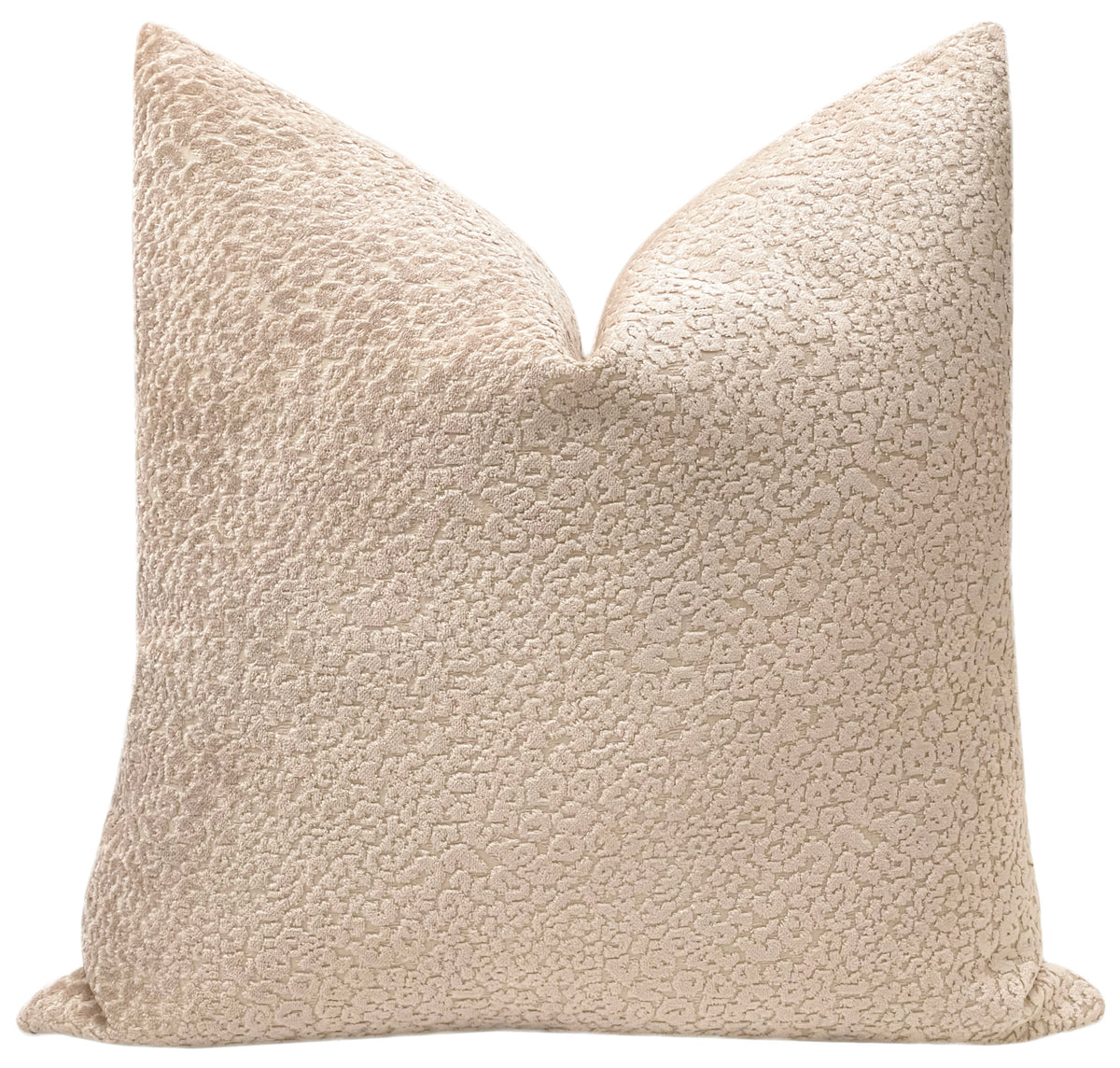 FINAL SALE : FELINE CUT VELVET // CAMEO PILLOW COVER