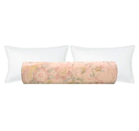 THE BOLSTER :: FLORAL AVIARY PRINT // BLUSH