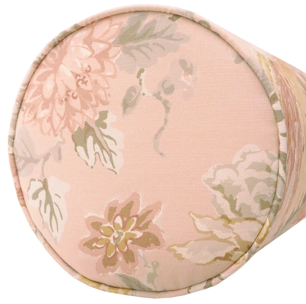 THE BOLSTER :: FLORAL AVIARY PRINT // BLUSH