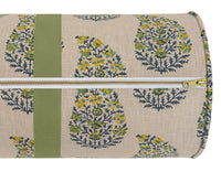 THE BOLSTER :: GRETA // PRUSSIAN BLUE + TAPE TRIM