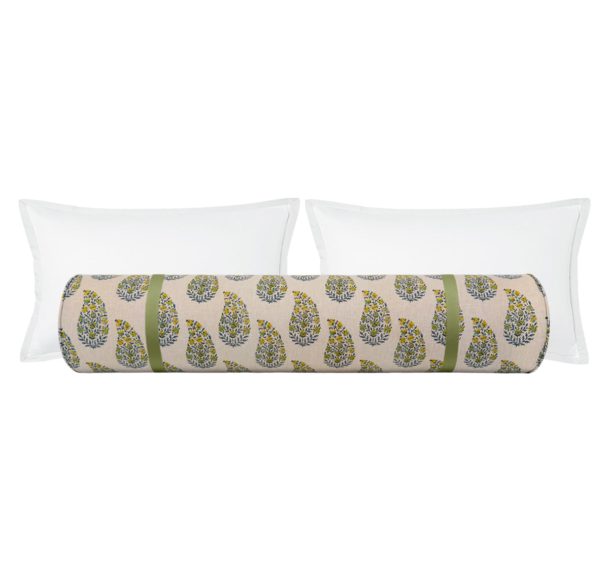 THE BOLSTER :: GRETA // PRUSSIAN BLUE + TAPE TRIM