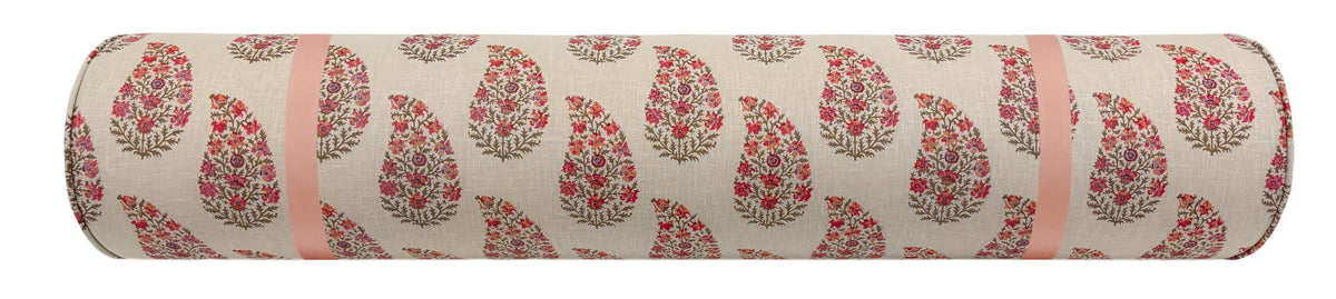 THE BOLSTER :: GRETA // ROSÉ PINK + TAPE TRIM