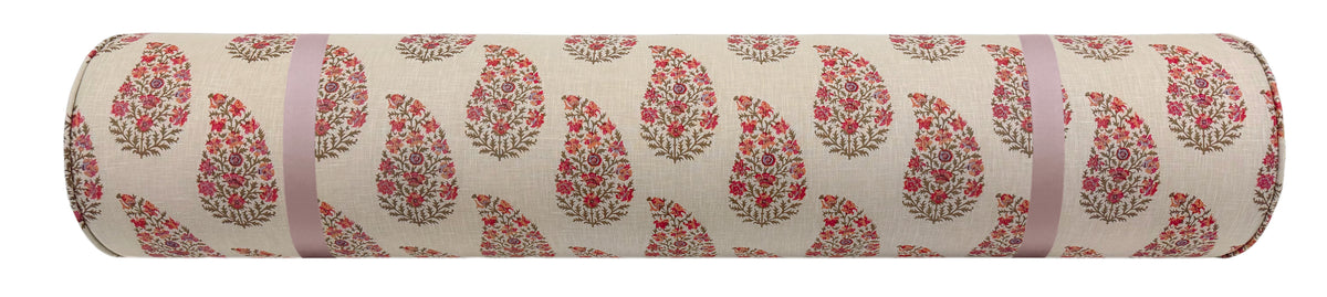THE BOLSTER :: GRETA // ROSÉ PINK + TAPE TRIM