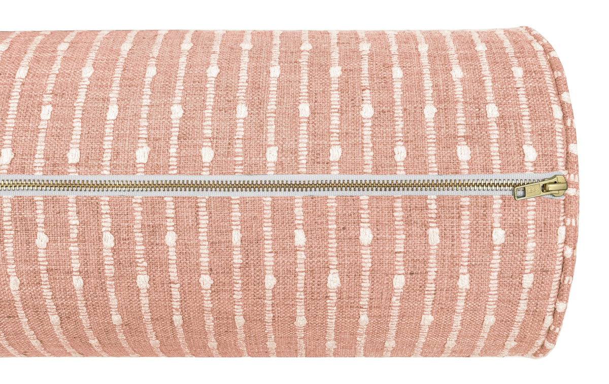 THE BOLSTER :: HAMPTON TWEED // BLUSH