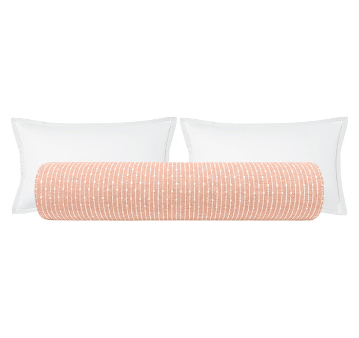 THE BOLSTER :: HAMPTON TWEED // BLUSH