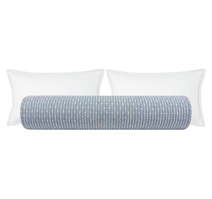 THE BOLSTER :: HAMPTON TWEED // CHAMBRAY
