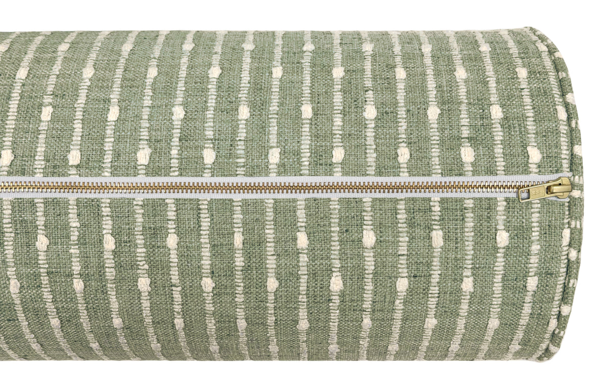 THE BOLSTER :: HAMPTON TWEED // EUCALYPTUS