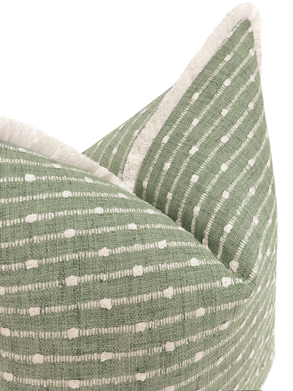 HAMPTON TWEED // EUCALYPTUS + FRINGE