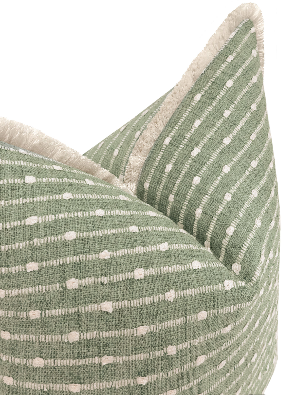 HAMPTON TWEED // EUCALYPTUS + FRINGE