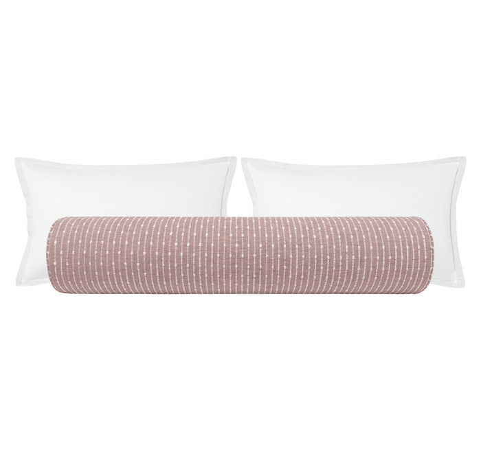 THE BOLSTER :: HAMPTON TWEED // LILAC