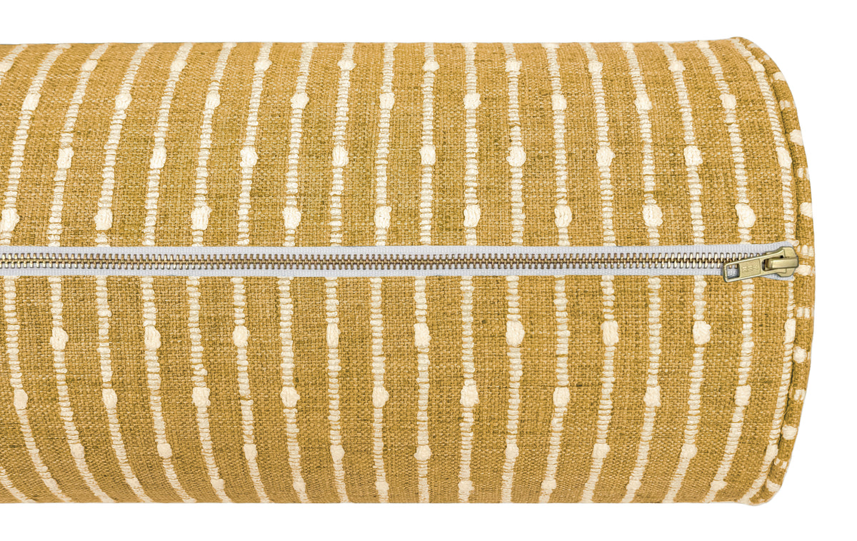THE BOLSTER :: HAMPTON TWEED // MARIGOLD