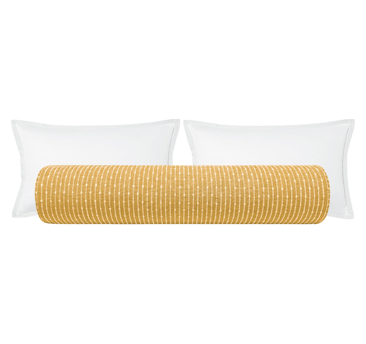 THE BOLSTER :: HAMPTON TWEED // MARIGOLD