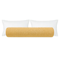 THE BOLSTER :: HAMPTON TWEED // MARIGOLD