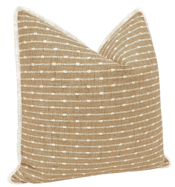 HAMPTON TWEED // NATURAL + FRINGE