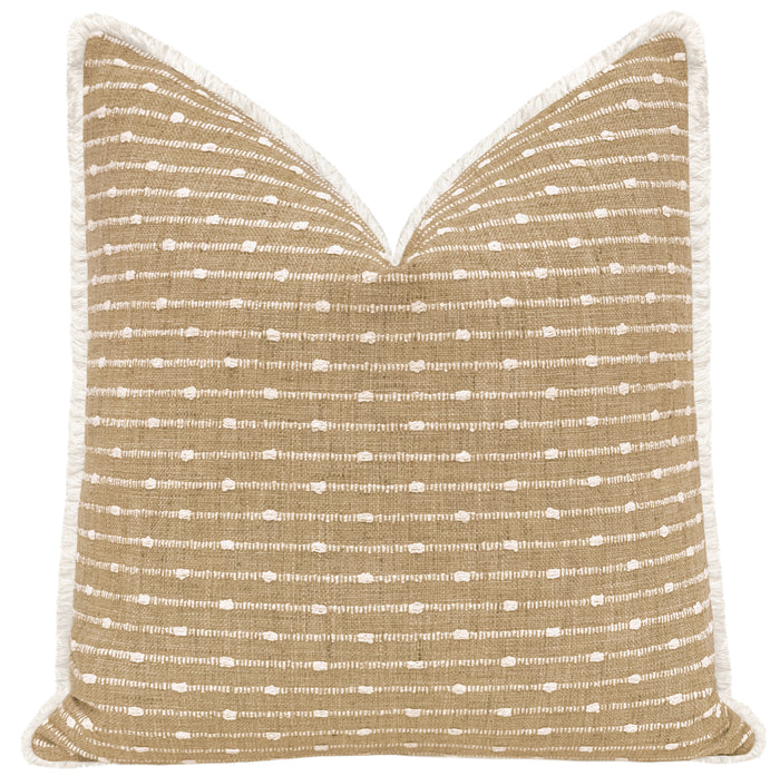 HAMPTON TWEED // NATURAL + FRINGE