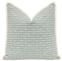 HAMPTON TWEED // SPA BLUE + FRINGE