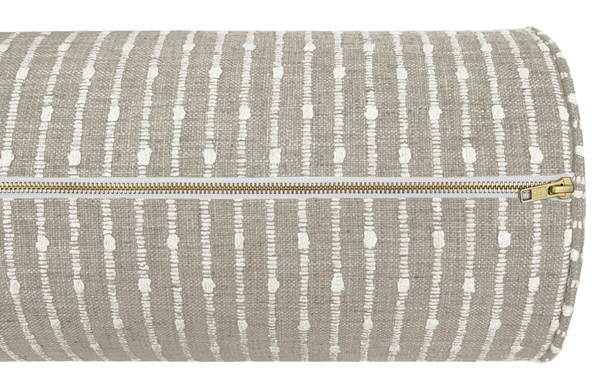 THE BOLSTER :: HAMPTON TWEED // STONE