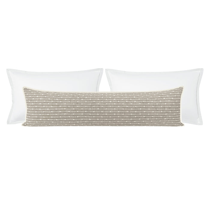 THE XL LUMBAR :: HAMPTON TWEED // STONE | LDC