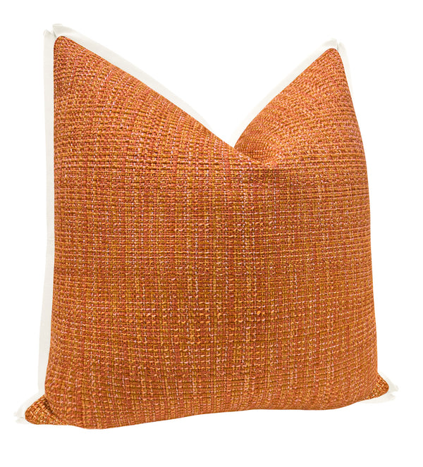 THE MARIPOSA : HEPBURN TWEED // TANGERINE