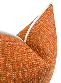 THE MARIPOSA : HEPBURN TWEED // TANGERINE