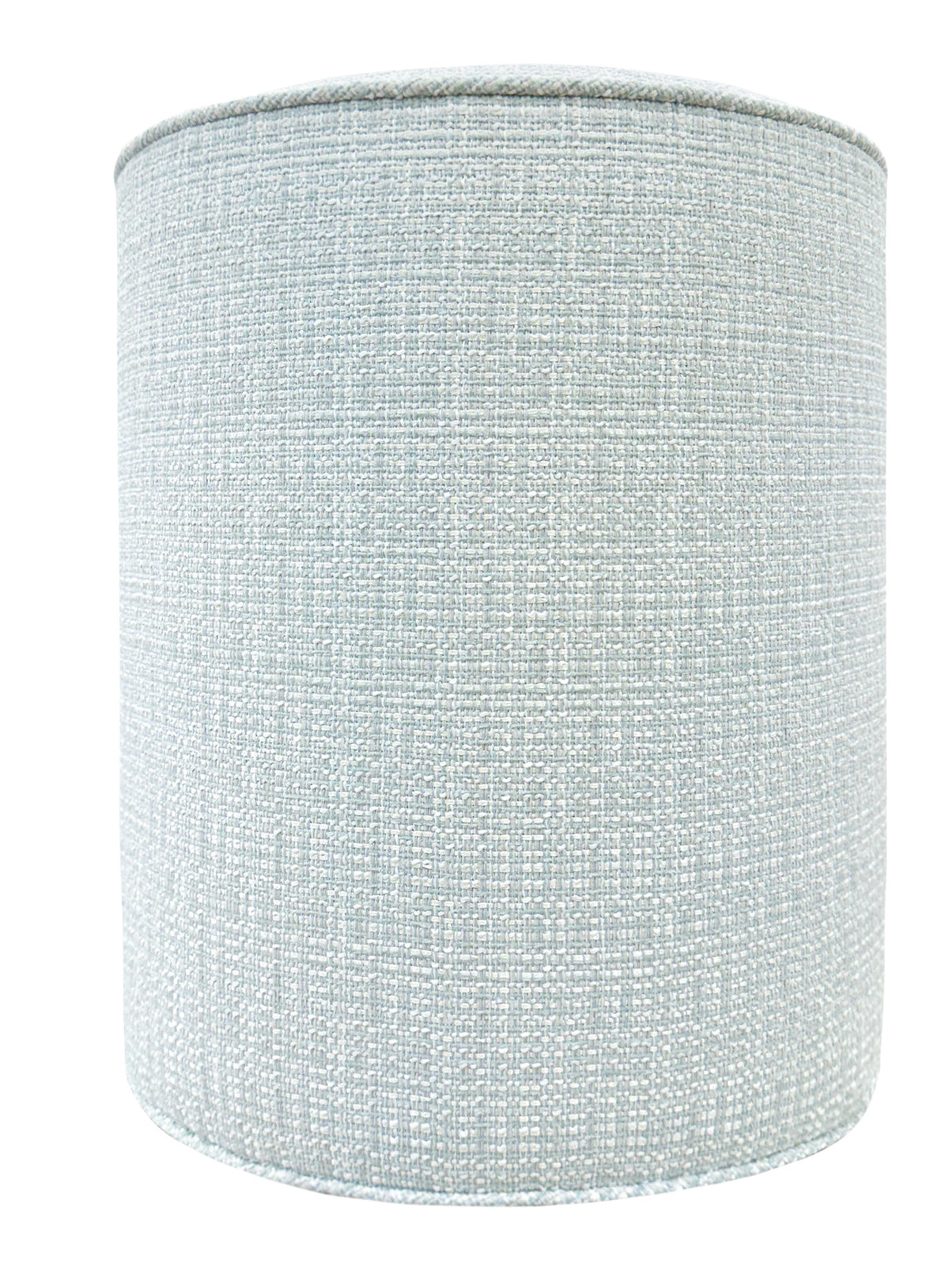 THE TIGHT ROUND OTTOMAN :: HEPBURN TWEED